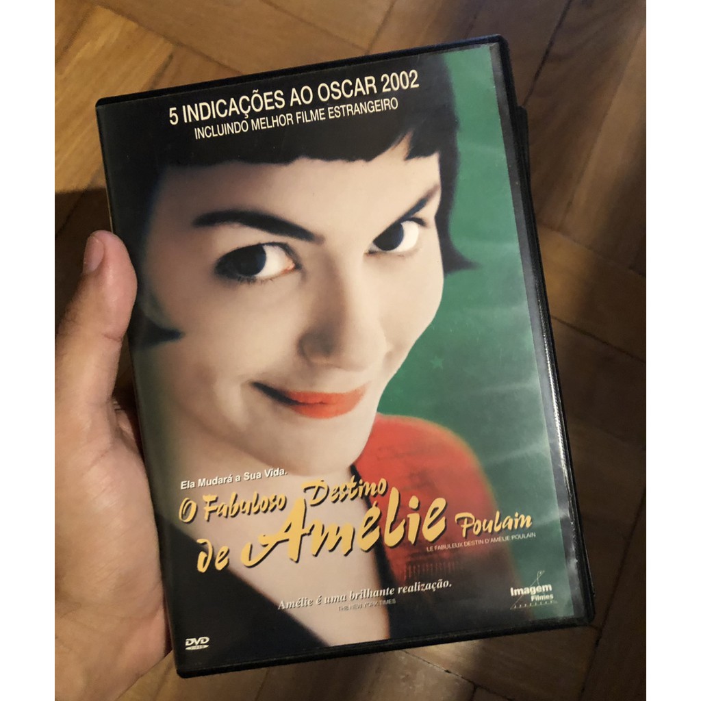 Dvd O Fabuloso Destino De Amelie Poulain Shopee Brasil 