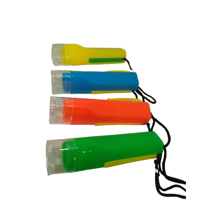 Mini Lanterna LED infantil Colorida ideal para presente, lembrancinha ou brincadeiras noturnas (unidade)