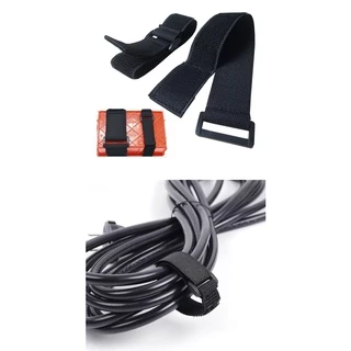 Abraçadeira Cinta Elástica Velcro 50mm Organizadora Largura Reutilizável Strap Tarap