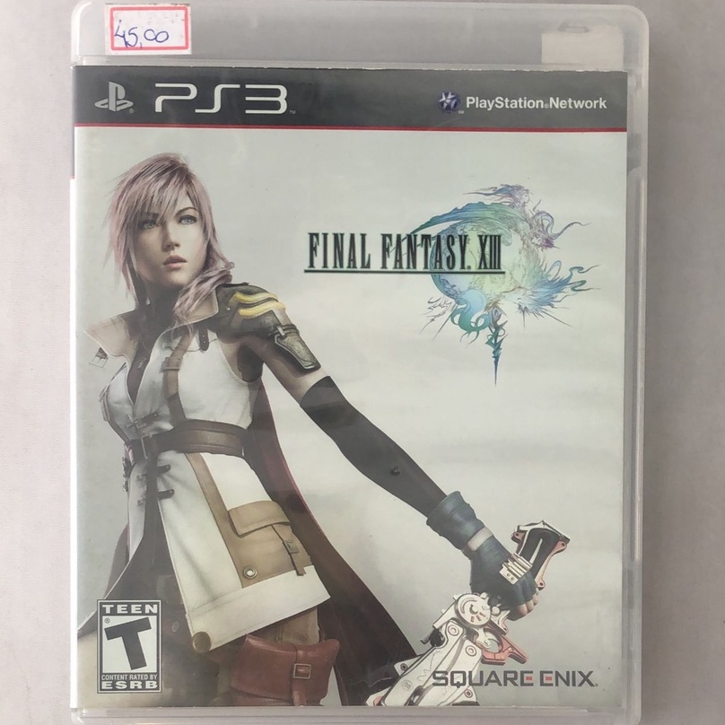 Jogo Final Fantasy XIII - Ps3 Mídia Física Usado