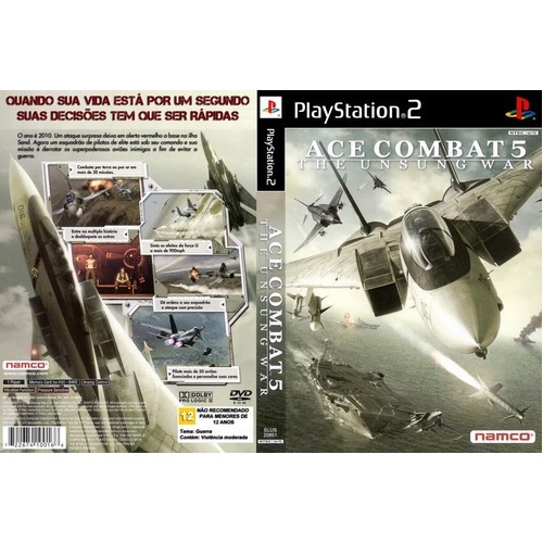 Jogo Ace Combat 5: The Unsung War - PS2 (Japonês) - MeuGameUsado