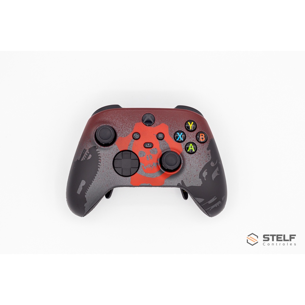 Stelf Controles - Controle Xbox Series com Grip Resident Evil 2 Leon Stelf