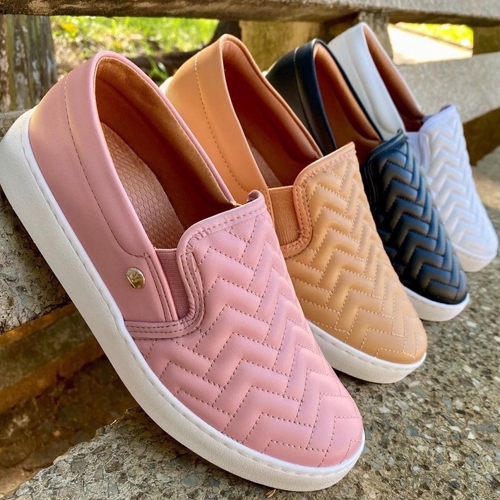 Vizzano Tênis Casual Slip On Napa Strech Ref. 1214.1010