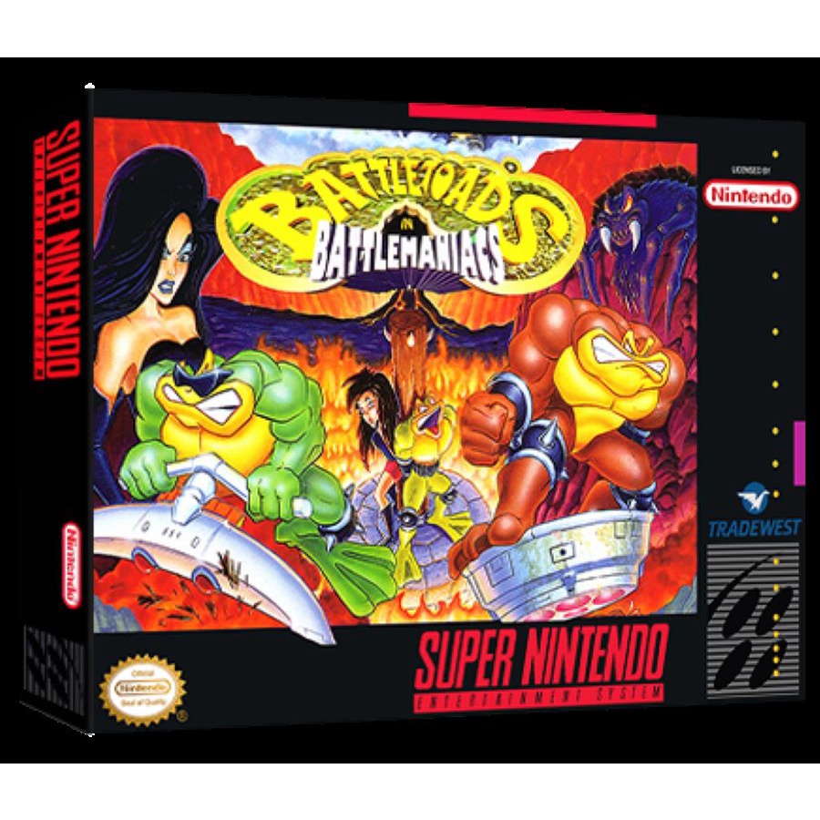 Battletoads in Battlemaniacs - Super Nintendo