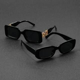 2 Pagamento Combinação de Venda Todos os óculos de sol pretos que combinam com a viagem diária Usar óculos de sol Sunshade Moldura pequena Óculos de sol