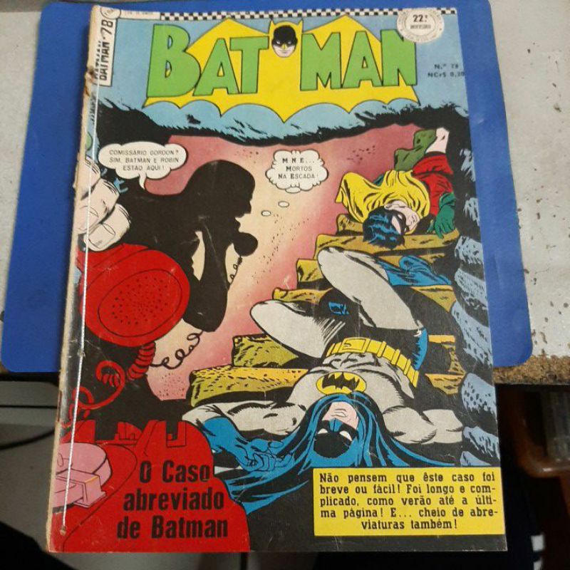 Batman número 78 Ebal | Shopee Brasil