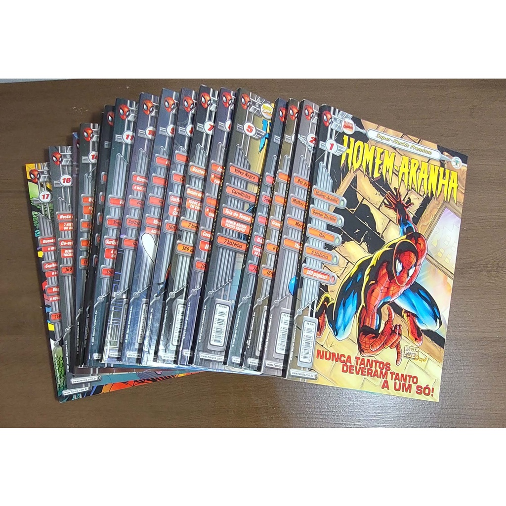 Homem-Aranha (Super-Heróis Premium) (Série Regular) - Editora Abril (Edições Avulsas)