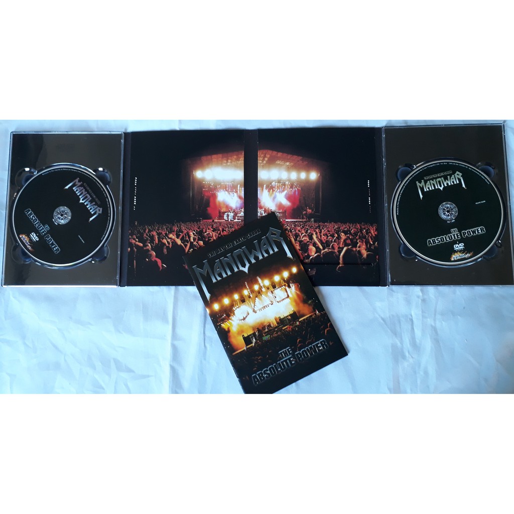 DVD Manowar - The Day The Earth Shook - The Absolute Power