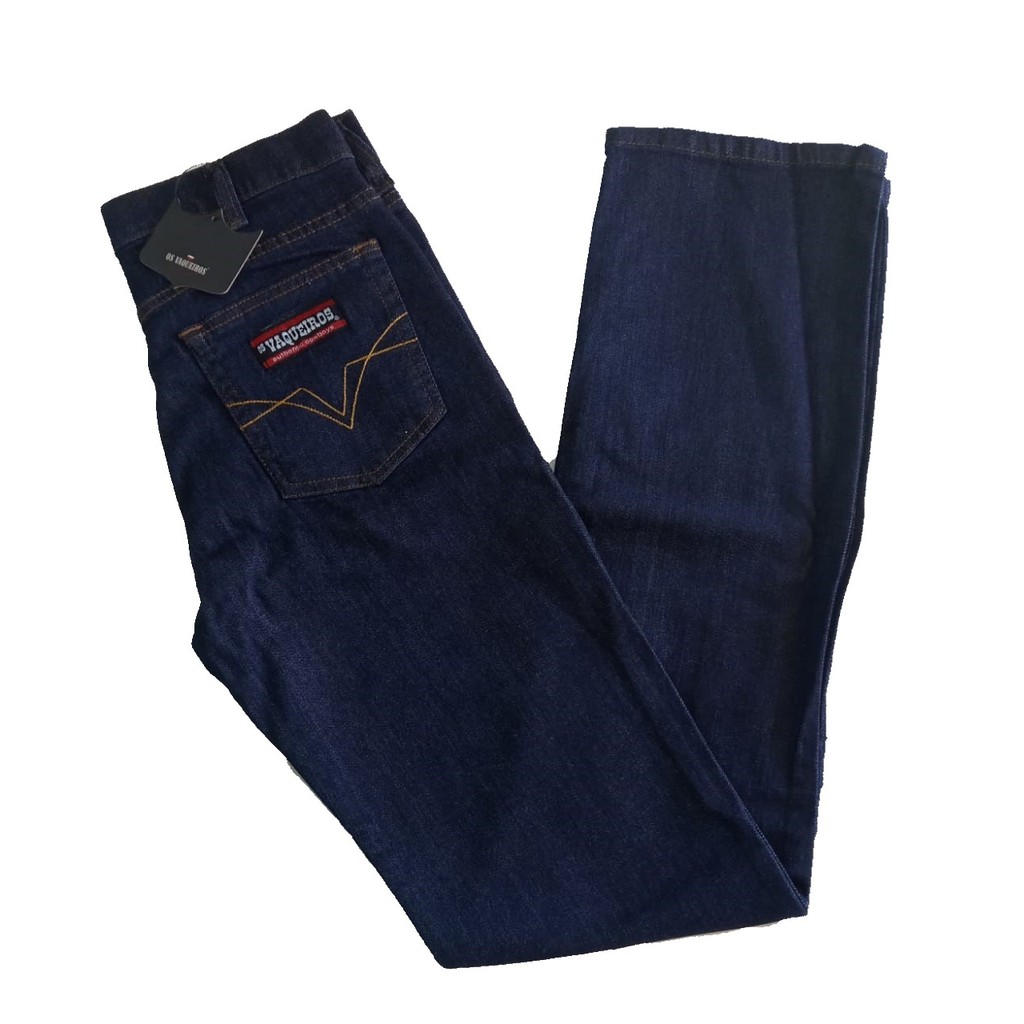 Calça De Vaquero Casual E Fit Casual Para Homens