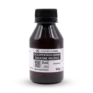 Ciclopentasiloxano (silicone volátil) - emoliente volátil para uso cosmético