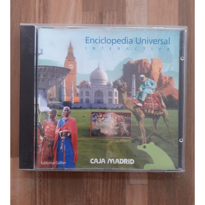 Cd - Ron Caja Madrid Enciclopedia Universal Interactiva Importado ...