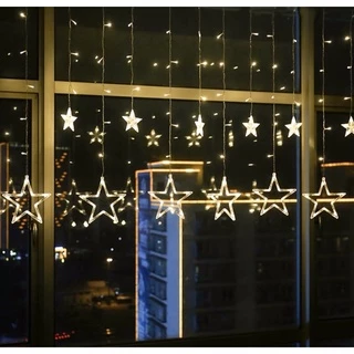 Cortina de decorativo estrela