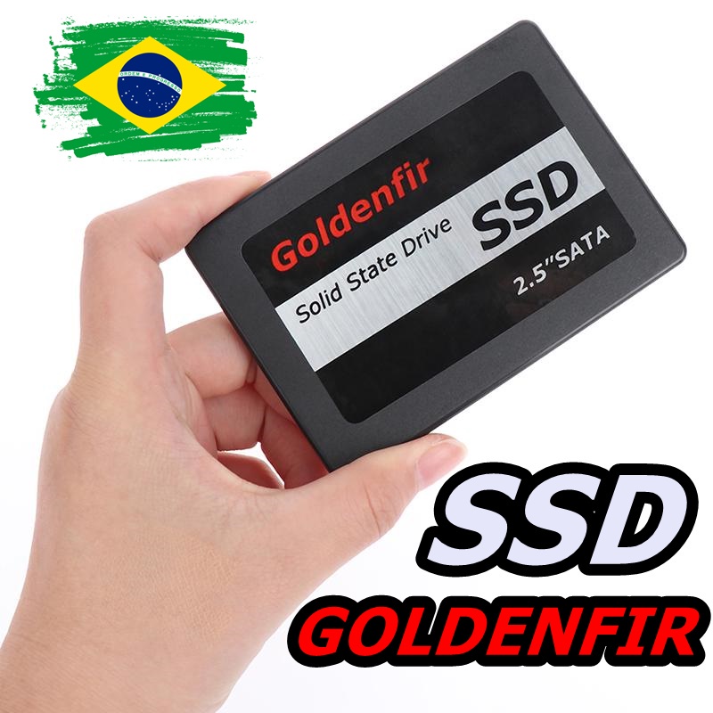 Ssd Hd 120GB 240GB 512GB Sata Goldenfir Original Pronta Entrega