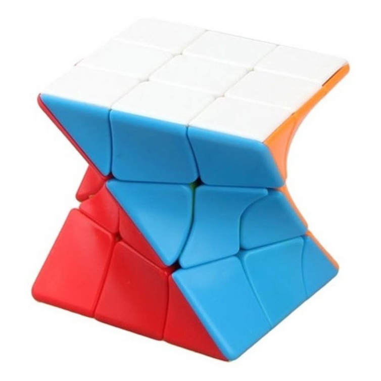 Cubo Màgico Twist 3x3 | Cubo Torcido | Puzzle Fidget Toy | Shopee Brasil