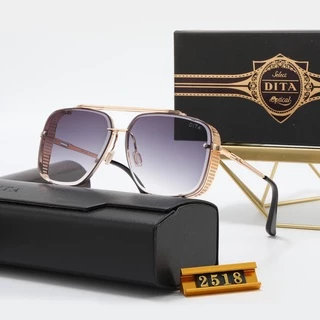 2021 novos óculos de sol de cor gradiente para senhoras, moda, homens, retro, marca, óculos de sol, dita, Oculos De Sol