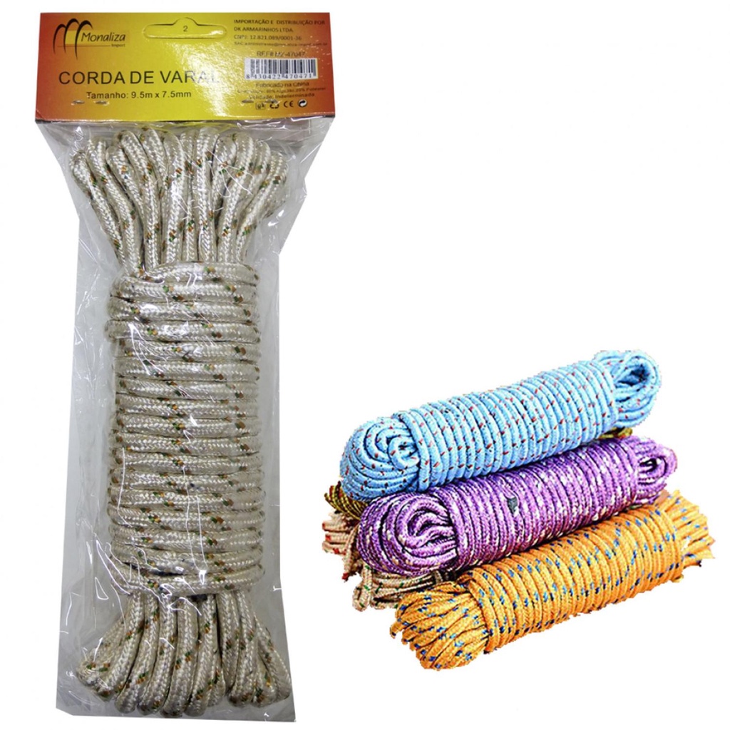 Cordon Navidad Seachoice Corda De Nylon 76.2 M Branco Waveinn Cuerda Nylon, image size:1024x1024