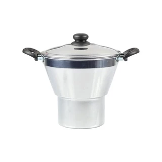 Cuscuzeira De Aluminio Nº16 Com 1,9 Litros