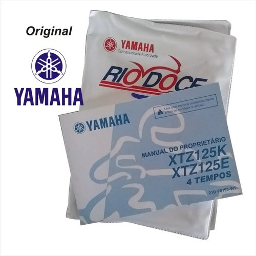 Manual Do Proprietário Yamaha Xtz 125 K 2010 - Y16 | Shopee Brasil