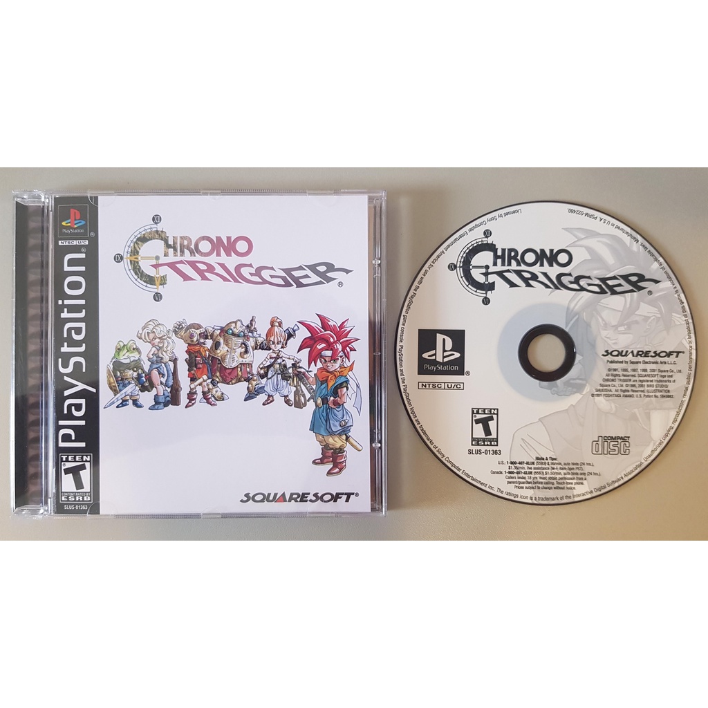 PS1 - Chrono Trigger (em inglês) - Leia a descrição