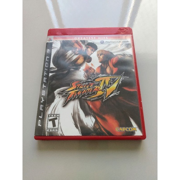 Jogo Street Fighter 4 Iv Playstation 3 Ps3 Luta Frete Grátis