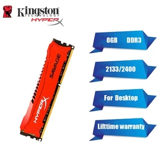 Kingston Savage 8GB DDR3 2133/2400MHZ Memória Desktop DIMM RAM Para PC