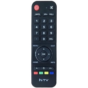ESden - Mando a Distancia Universal Compatible con HTV HTV2 HTV3 HTV4 HTV5 HTV6 IP-TV5 IPTV5 TV Box