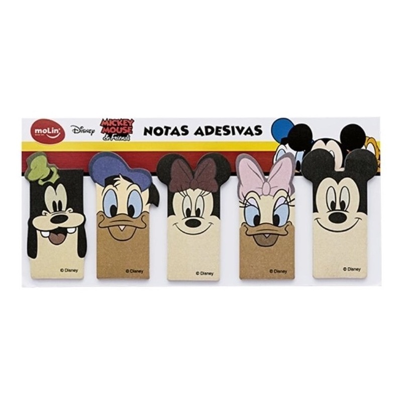 Bloco Notas Adesivas Disney - Molin | Shopee Brasil