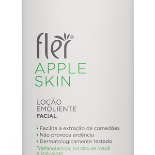 Apple Skin Sabonete Facial Suavizante 500ml Flér