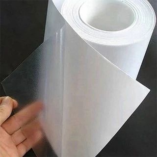 Bobina Adesivo Vinil Cristal Fosco Laminação A Frio 33cm X1m