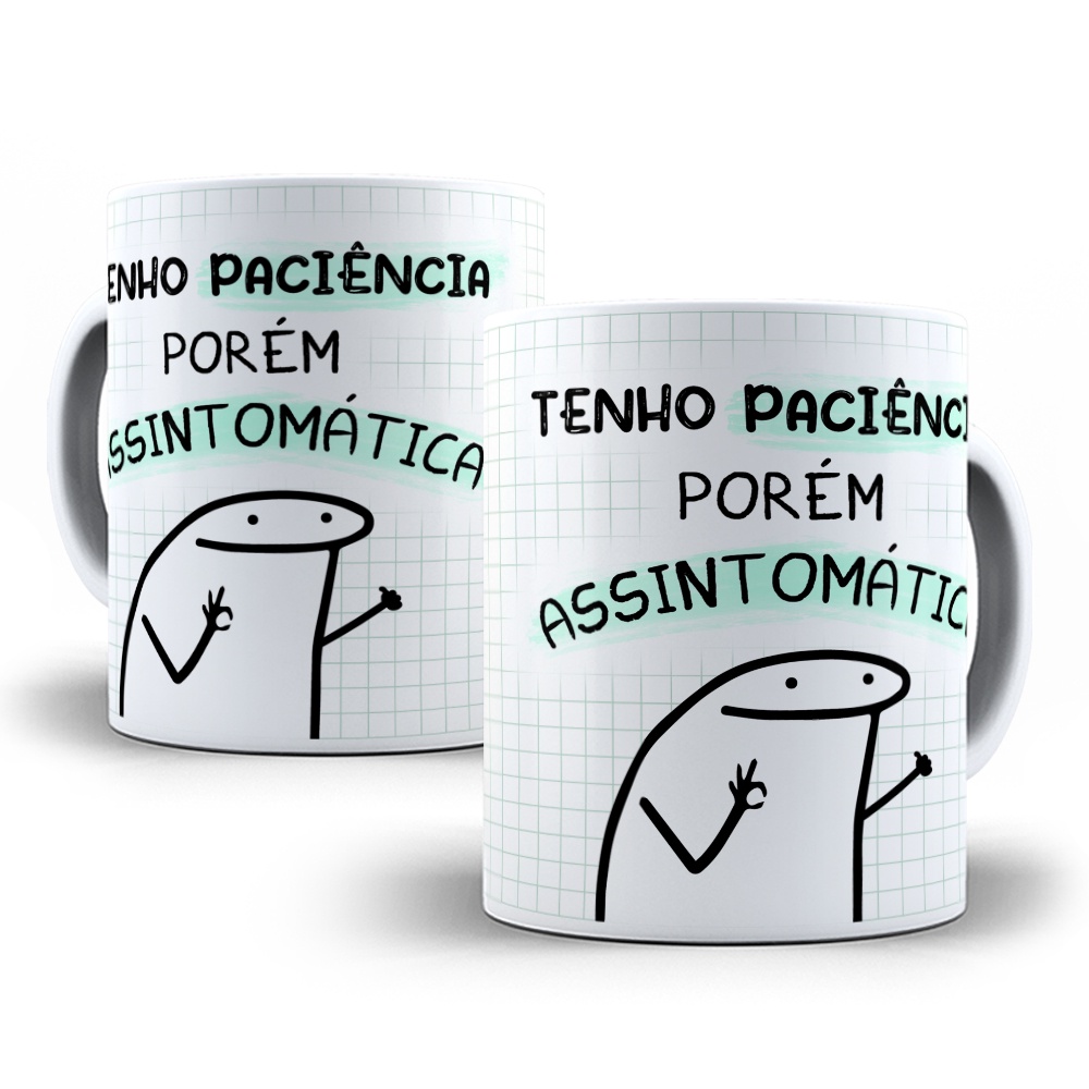 Caneca Flork Meme Bentô Divertida - Cansei