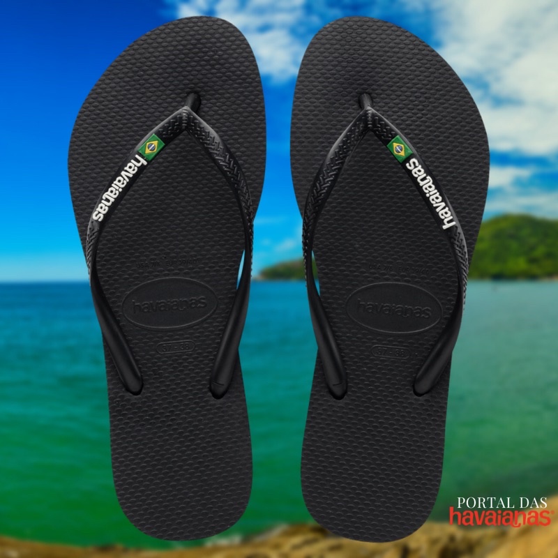 Chinelo Havaianas Slim Brasil