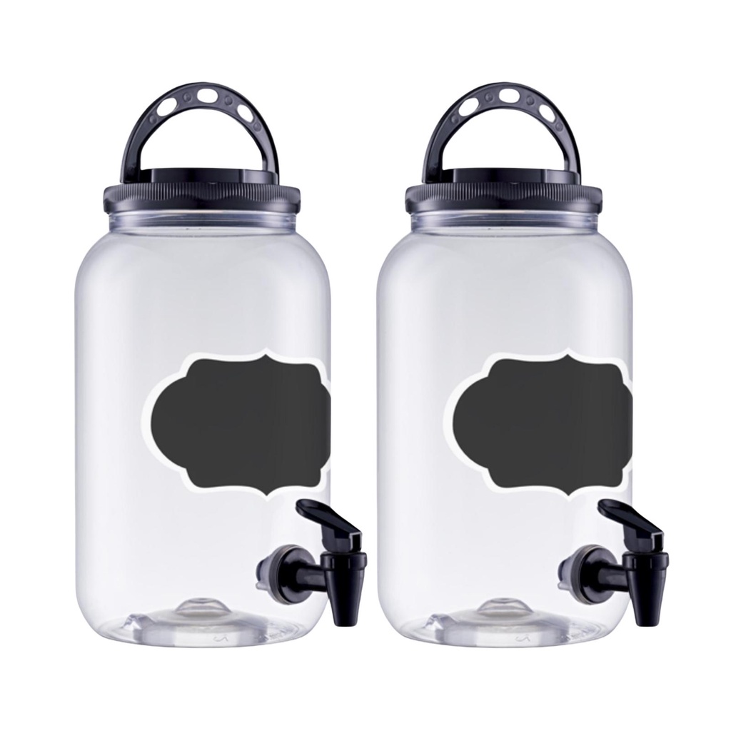 2 Dispenser Amaciante E Sabão Em Pó Liquido 3,6l Lousa Cores