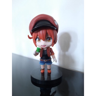 Anime Células no Trabalho Plaquetas, Bandeira Hataraku Saibou Ver, 7-10cm,  Chegada Nova Yuanbao-Modelo Figura de Ação PVC, Mini Brinquedos Coleção