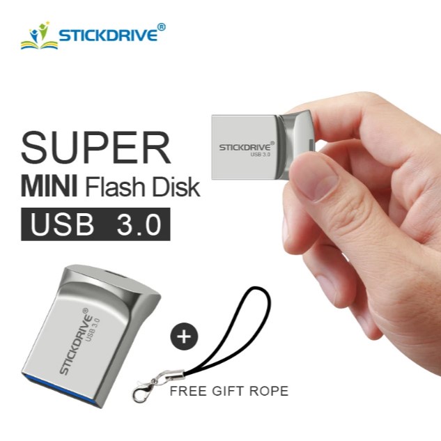 Mini USB 3.0 Flash Pen Drive 32 GB Pendrive Alta Transmissão Carro
