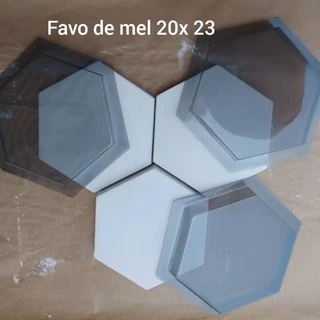 forma molde para fabricação de gesso favo de mel 20x23