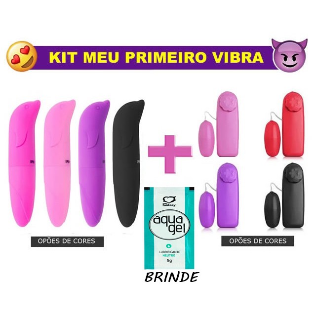 Kit Meu Primeiro Vibra Vibrador Golfinho Aveludado Vibrador Capsula Bullet Shopee Brasil 1493