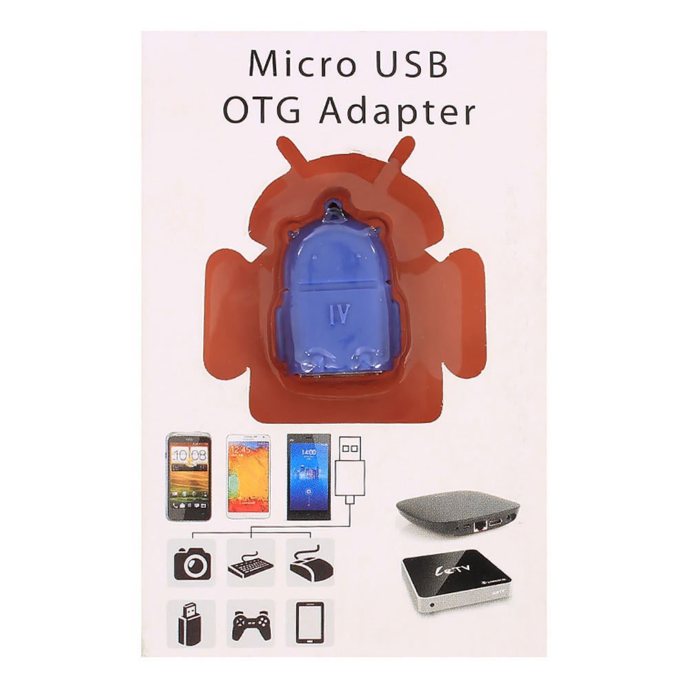 Adaptador Micro USB OTG para smartphone - tablets - mouse | Shopee Brasil