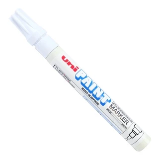 Caneta Marcador Permanente UNI PAINT MARKER PX-20 Branco Traço 2,2 a 2,8mm