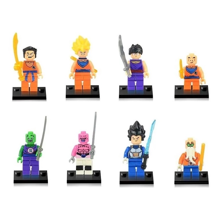 Dragon Ball Z Bonecos de Lego Similar Majin Buu Goku Freeza Picolo -  Artigos infantis - Janga, Paulista 1251566668