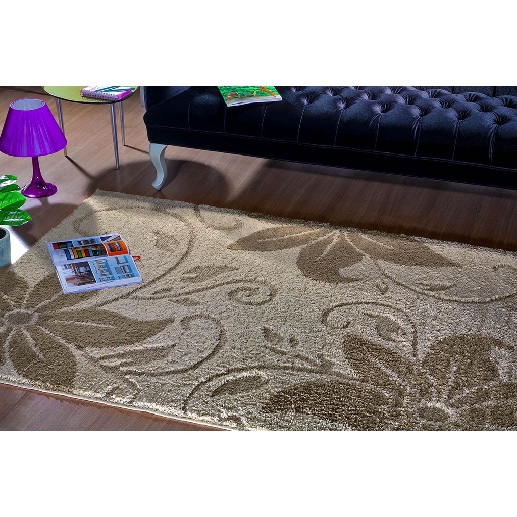 Tapete Sala Relevo Jazz Trigo 1,50 X 2,00 Des 14 Antider. | Shopee Brasil