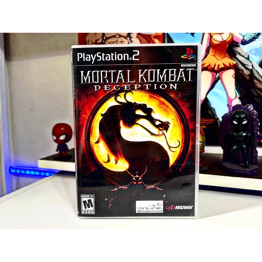 Jogos Playstation 2 - Patch - Mortal Kombat: Deception - | Shopee Brasil