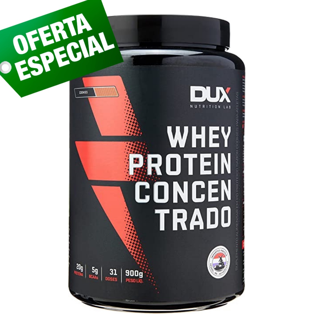 Whey Protein Dux Nutrition Concentrado – 900g