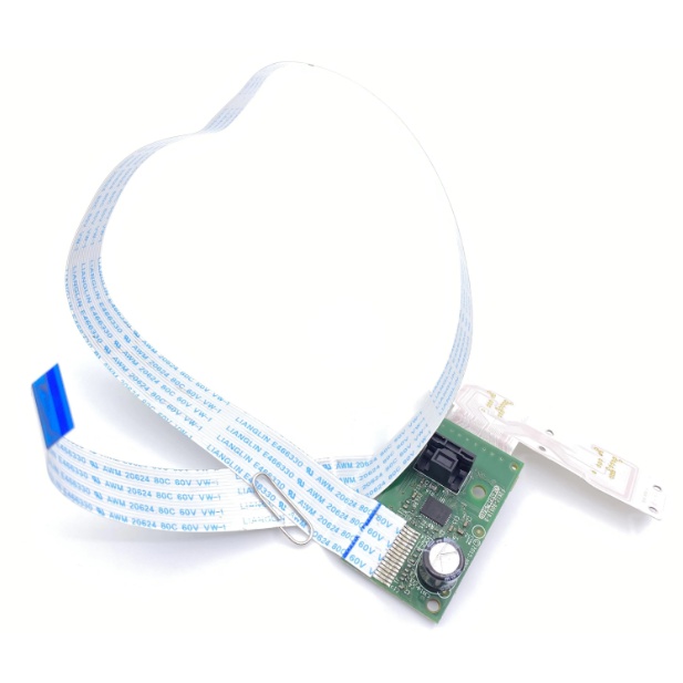 Cabo flat com leitor de cartuchos para impressora eco tank HP gt5810 gt5811 gt5820 gt5821 2515 2520 3835 310, 311 315 318 319 410 411