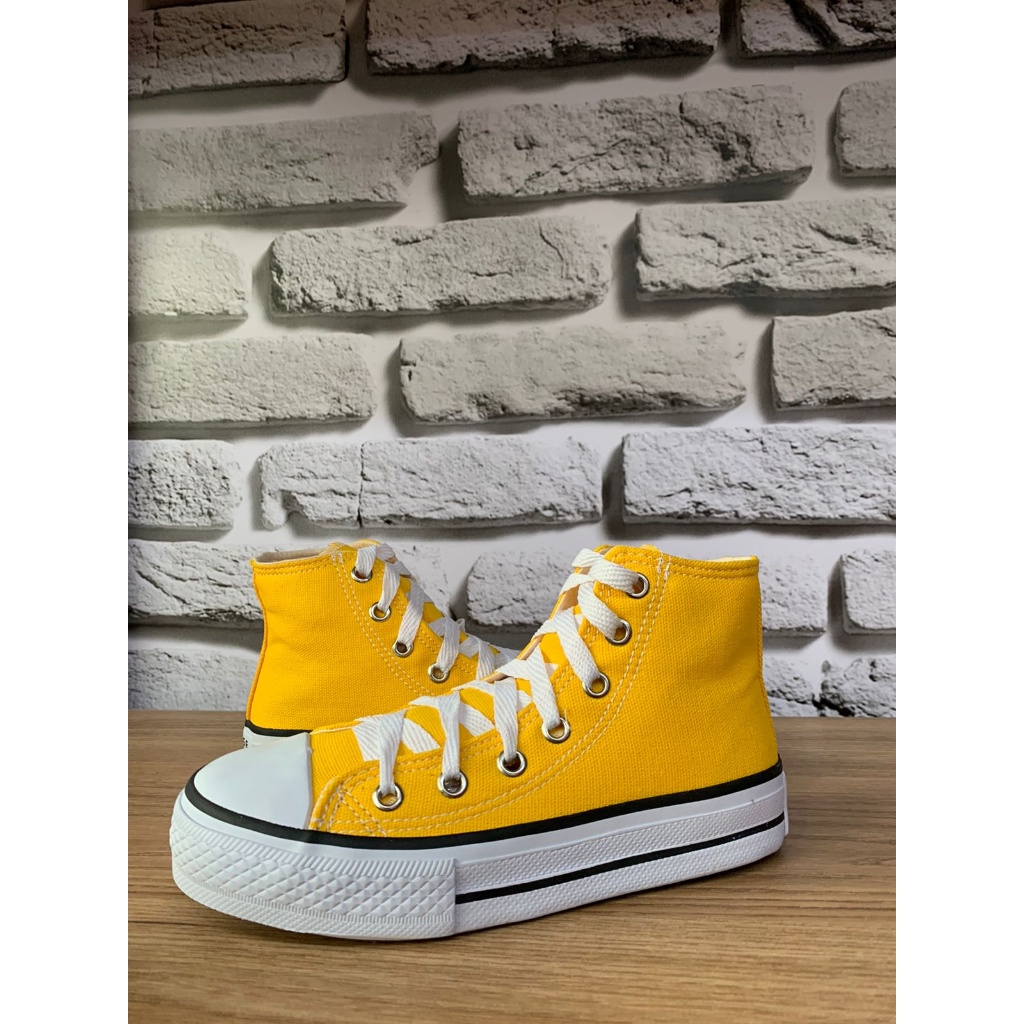 All star cano longo 2024 amarelo