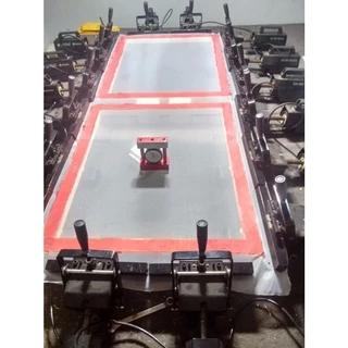 Tela 50x60 Esticada 120 Fios Para Silk Screen E Serigrafia