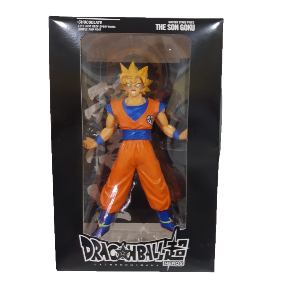 Boneco Dragon Ball Goku Super Sayajin Blue 18 cm