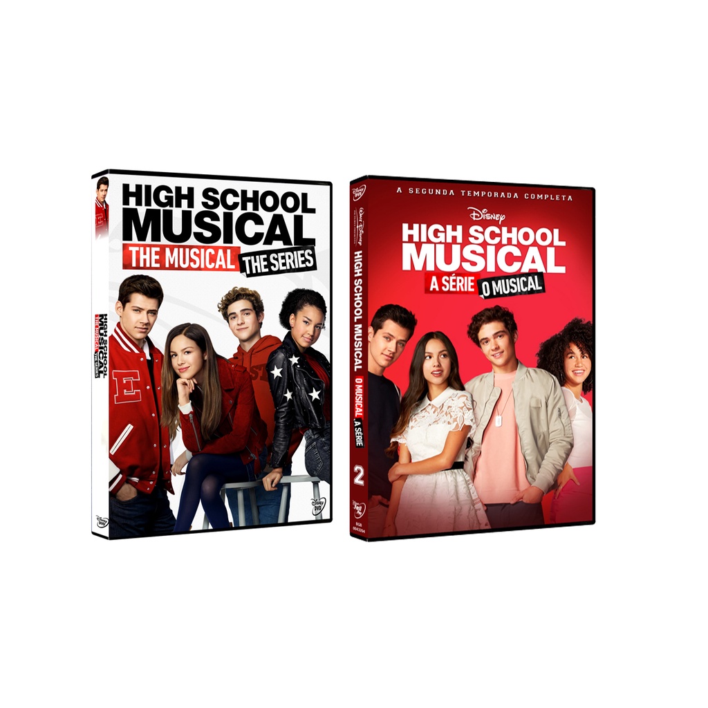 DVD High School Musical: A Série: O Musical 1ª e 2ª Temporadas ...