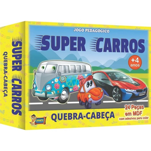 Cars Puzzles Game - jogos de quebra-cabeças de carros engraçados e