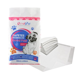 Tapete Higiênico Xixi Cachorro Pet Good Pad 60x60cm Kit 30un