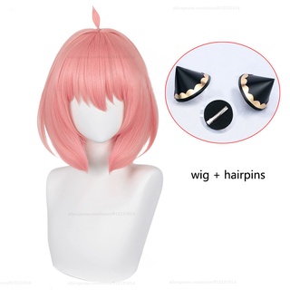 Anya Forger Cosplay Headwear, enfeites de cabelo preto, Spy X Family,  acessórios para perucas, adereços cônicos para meninas, Anime - AliExpress
